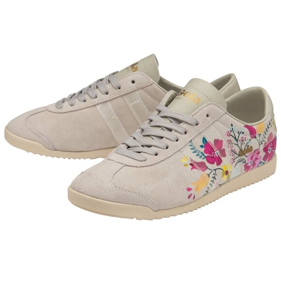 NIB - Gola Classics Womens Bullet Floral Sneakers, Off White/Clear/Multi -Size 8 - Picture 2 of 15